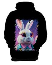 Blusa de Frio Páscoa Coelhinho Traços Vaporwave 6