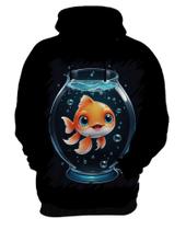 Blusa de Frio Peixinho Feliz no Aquário Peixe 3