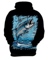 Blusa de Frio Pesca Esportiva Peixes Azul Paz 1