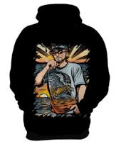 Blusa de Frio Pesca Esportiva Pôr do Sol Peixes 10