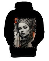 Blusa de Frio Pintura a Carvão Mulher Arte 30 Blusa de Frio Pintura a Carvão Mulher Arte 30