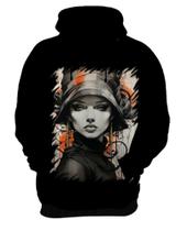 Blusa de Frio Pintura a Carvão Mulher Arte Esfumaçada 9 Blusa de Frio Pintura a Carvão Mulher Arte Esfumaçada 9