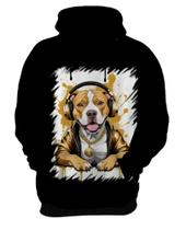 Blusa de Frio Pitbull com Headphones 3