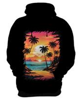 Blusa de Frio Praia Paradisíaca Vintage 16 Blusa de Frio Praia Paradisíaca Vintage 16