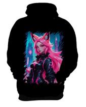 Blusa de Frio Raposa Humanóide Vaporwave 4