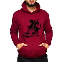 Blusa de Frio São Jorge Agasalho de Frio Estampado