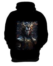 Blusa de Frio Shogun Espectral Trevas Japão Era Edo 5