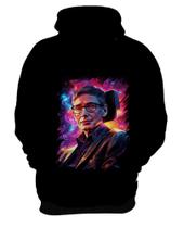 Blusa de Frio Stephen Hawking Físico Brilhante Gênio 2 Blusa de Frio Stephen Hawking Físico Brilhante Gênio 2