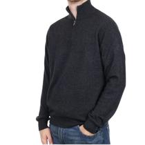 Blusa De Frio Suéter Tricô Masculina Com Zíper Broken Rules