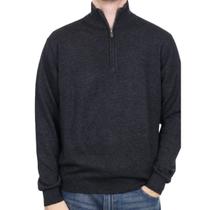Blusa De Frio Suéter Tricô Masculina Com Zíper Broken Rules