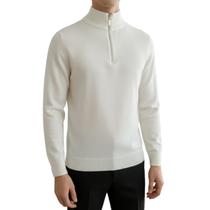 Blusa De Frio Suéter Tricô Masculina Com Zíper Broken Rules Blusa De Frio Suéter Tricô Masculina Com Zíper Broken Rules