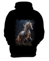 Blusa de Frio Unicornio Criatura Mítica Fera 5