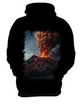 Blusa de Frio Vulcão em Erupção Destruição 5 Blusa de Frio Vulcão em Erupção Destruição 5