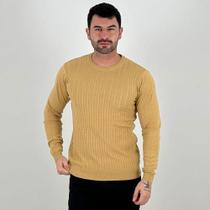 Blusa de Lã Broken Rules Gola Redonda Masculina