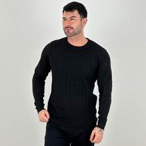 Blusa de Lã Broken Rules Gola Redonda Masculina