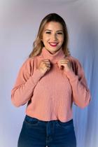 Blusa de Lã com gola alta