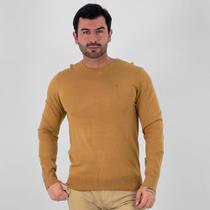 Blusa de Lã Dixie Básica Gola Redonda Masculina Blusa de Lã Dixie Básica Gola Redonda Masculina