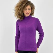 Blusa de Lã Dunialin Gola Alta Feminina