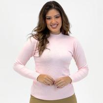 Blusa de Lã Dyordhana Gola Alta Manga Longa Feminina Blusa de Lã Dyordhana Gola Alta Manga Longa Feminina