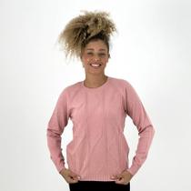 Blusa de Lã Facinelli Manga Longa Básica Feminina