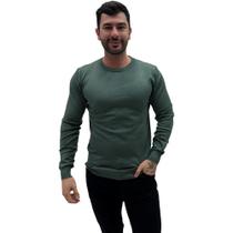 Blusa de Lã Menzo Gola Redonda Masculina