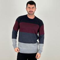 Blusa de Lã Mormaii Listrada Masculina Blusa de Lã Mormaii Listrada Masculina