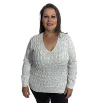 Blusa de lã plus size darluam feminino ref: dar1154p