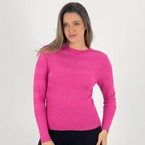 Blusa de Lã Via Tricot Manga Longa Gola Redonda Feminina Blusa de Lã Via Tricot Manga Longa Gola Redonda Feminina