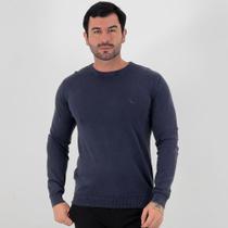 Blusa de Lã Yacht Master Básica Gola Redonda Masculina