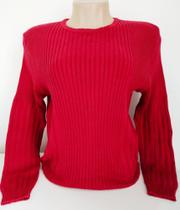 Blusa de linha vermelha