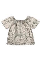 Blusa de Malha de Linho Feminina Adulto Mirasul - Verde - Primavera