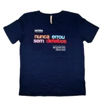 Blusa de malha manga curta NUNCA ERROU - LUNENDER