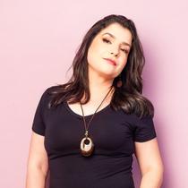 Blusa de Malha Viscolycra Gola V