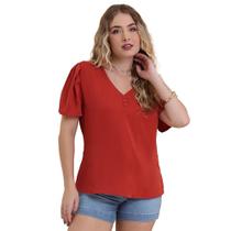 Blusa de Manga Lisa