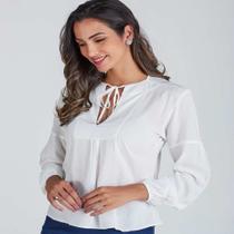 Blusa de manga longa bordo celestine Blusa de manga longa bordo celestine