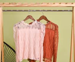 Blusa de manga longa