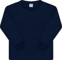 Blusa de Menino em Algodão Infantil Meia Estação Básica Masculina Inverno B45