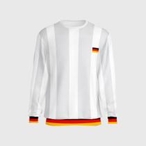 Blusa de Moletom Alemanha Futebol Copa Confortável Sem Capuz Blusa de Moletom Alemanha Futebol Copa Confortável Sem Capuz