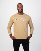 Blusa de Moletom Areia