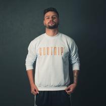 Blusa de moletom branca Gootrip Blusa de moletom branca Gootrip