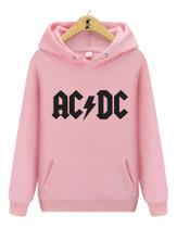 Blusa de Moletom Canguru AC DC Banda Rock