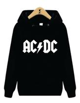 Blusa de Moletom Canguru AC DC Banda Rock