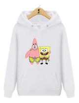 Blusa de Moletom Canguru Bob Esponja e Patrick