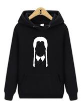 Blusa de Moletom Canguru Wandinha Wednesday Addams