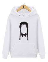 Blusa de Moletom Canguru Wandinha Wednesday Addams Blusa de Moletom Canguru Wandinha Wednesday Addams