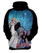 Blusa de Moletom Capuz Canguru Anime Bleach Hitsugaya 2_x000D_