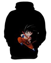 Blusa de Moletom Capuz Canguru Anime Dragon Ball Goku 22_x000D_ - Zahir Store