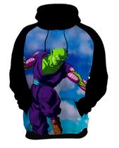 Blusa de Moletom Capuz Canguru Anime Dragon Ball Picollo 7_x000D_