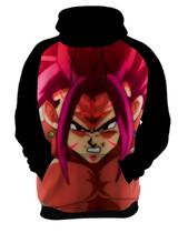 Blusa de Moletom Capuz Canguru Anime Dragon Ball Super Hero 11_x000D_