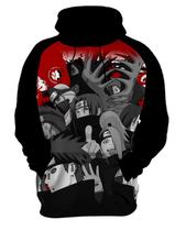 Blusa de Moletom Capuz Canguru Anime Naruto Akatsuki 1_x000D_